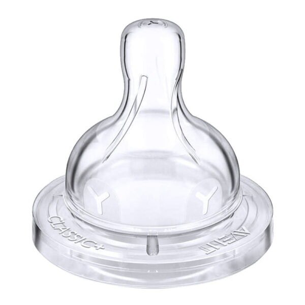 AVENT CLASSIC SILICONE TEAT PACK OF 2 6M+