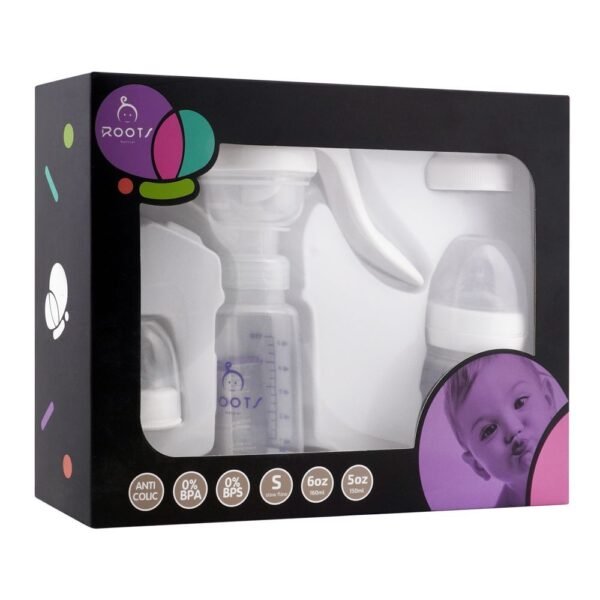 Roots Breast Pump Manual With Double Bottles
