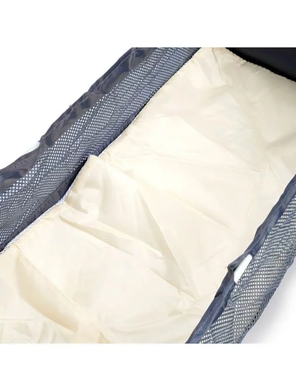 4in1 Multi-Purpose Baby Diapers Bag (Waterproof) With Portable Bed Blue