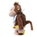Cute Walking and Hand Moving Monkey Stuffed Toy With Music for Kids - 13 Inch (Cries when you take his Banana Away)
