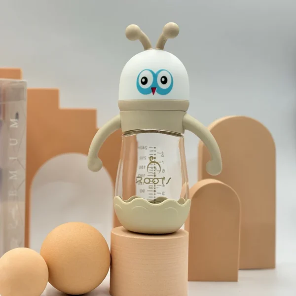 Skin Glass Baby Bottle 240ML