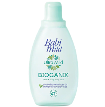 Babi Mild Ultra Mild "BioGanik" Head & Body Bath 400ML