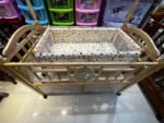 Wooden Cot With Pillar