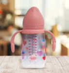 Pink Wide-Neck Baby Bottle 310ML
