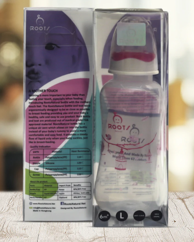 Pink Bird Baby Bottle 10 oz. 300ML