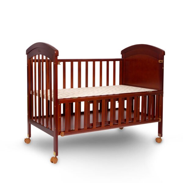 Tinnies Wooden Cot Brown