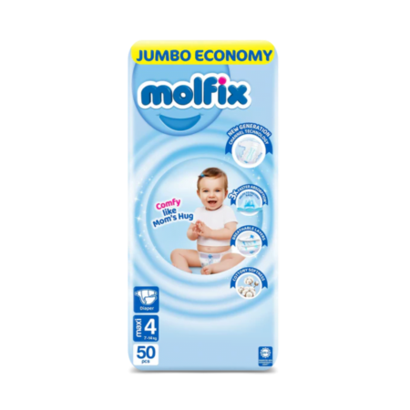 Molfix 4 Jumbo (7-14)kg 50 PCS