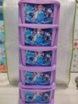 AQUAPLAST 5 LAYER STORAGE BOX STORAGE DECORATED PRINTED DRAWER CABINET