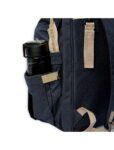 4in1 Multi-Purpose Baby Diapers Bag (Waterproof) With Portable Bed Navy Blue