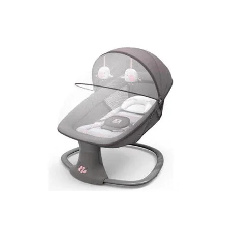 3-IN-1Deluxe Multi Functional Bassinet Grey & Pink 106