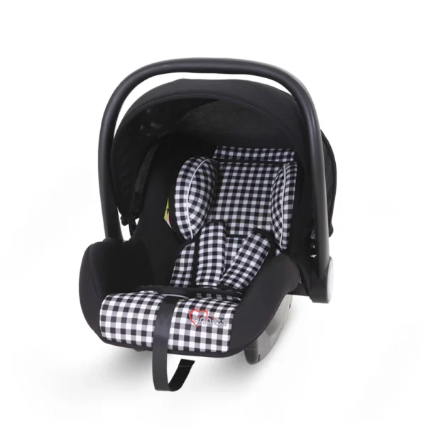 Tinnies Baby Carry Cot Check Design
