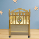 Baby Printed Wooden Cot 587-1
