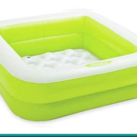 INTEX Sunset Glow Pool Rectangle Green Colour (34″ x 34″ x 10″)