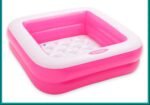 INTEX Sunset Glow Pool Rectangle Pink Color (34″ x 34″ x 10″)
