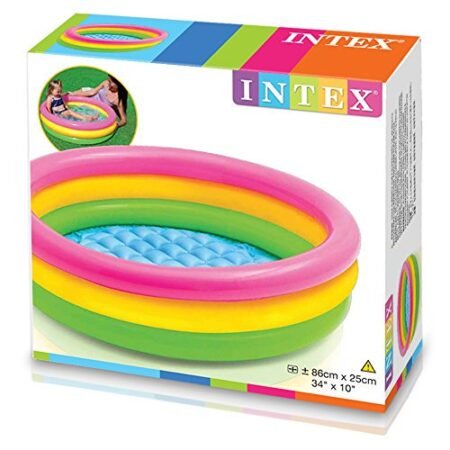 INTEX Sunset Glow Baby Pool Plain ( 34" X 10" )