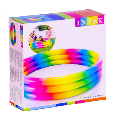 INTEX Sunset Glow Poo Rainbow ( 58″ x 13″ )