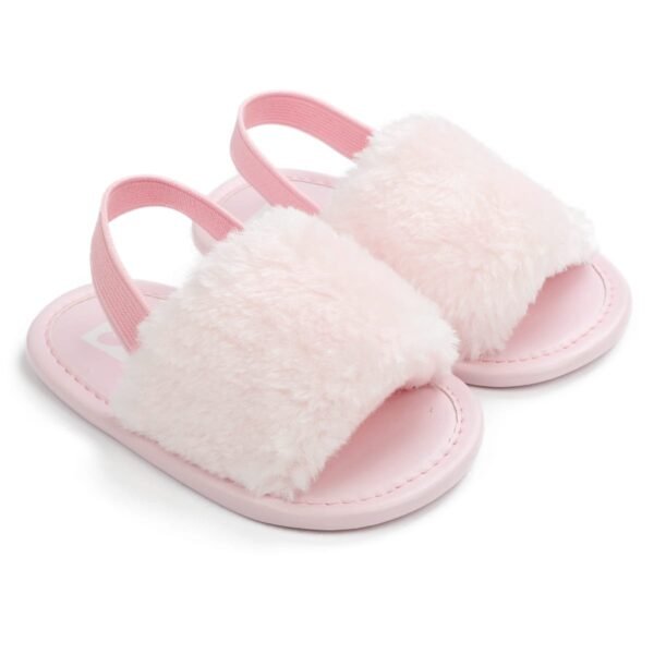 Baby Sandals Fluffy (Pink)