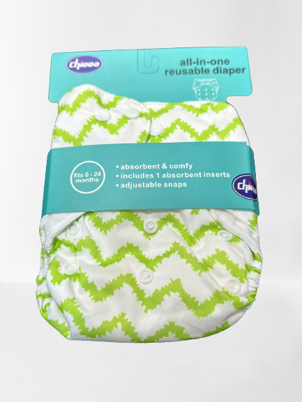 Baby Reusable Diapers Printed (0 to 24 Months) (D)