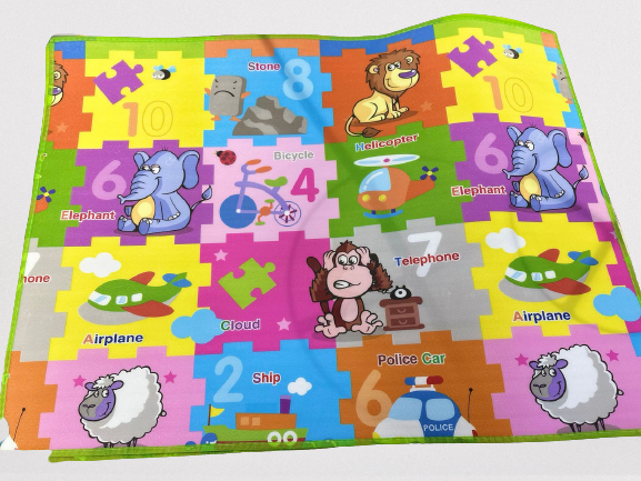 Baby Crawling Play Mat B ( 48'' x 36'' )