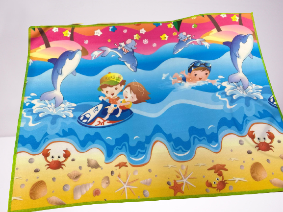 Baby Crawling Play Mat D ( 48'' x 36'' )