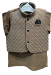 Boys Two Piece Shalwar Kameez (Brown)