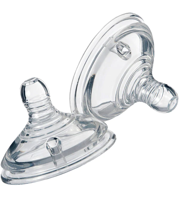 Medium Flow Soft Teat 2 PK Tommee Tippee