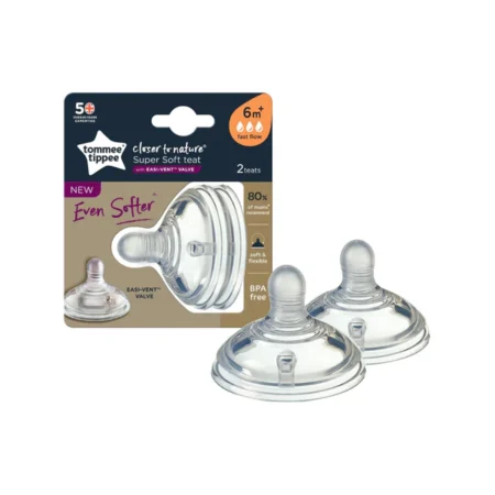 Fast Flow Soft Teat 2-PK Tommee Tippee