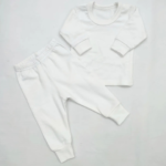 Baby Club Thermal Round Neck & Pajama White