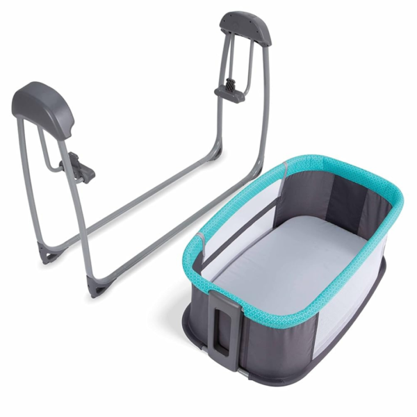 Mastela Deluxe 4 in 1 Bassinet, Cradle Swing & Bedside Sleeper for Birth to 36 Month Kids