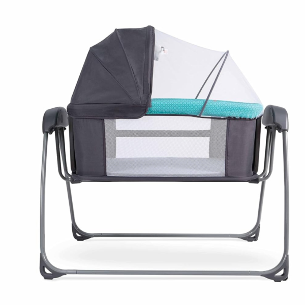 Mastela Deluxe 4 in 1 Bassinet, Cradle Swing & Bedside Sleeper for Birth to 36 Month Kids