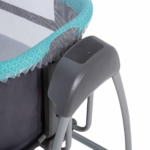 Mastela Deluxe 4 in 1 Bassinet, Cradle Swing & Bedside Sleeper for Birth to 36 Month Kids