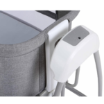 Mastela Deluxe 4 in 1 Bassinet, Cradle Swing & Bedside Sleeper for Birth to 36 Month Kids