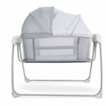 Mastela Deluxe 4 in 1 Bassinet, Cradle Swing & Bedside Sleeper for Birth to 36 Month Kids