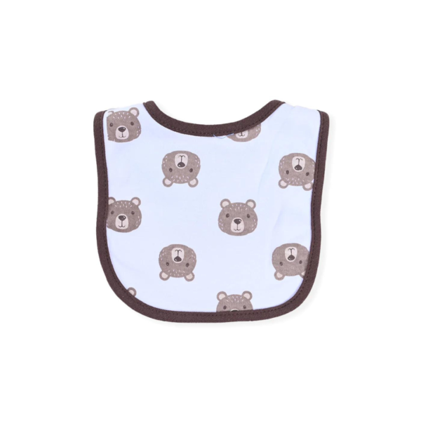 Hudson Baby Bibset With Socks 5 Piece