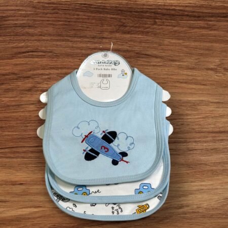 Sunnozy 3 Pack Baby Bibs
