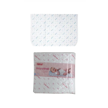 Farlin New Born Baby Cot Sheet Waterproof Bed Sheet 90 x 60 cm