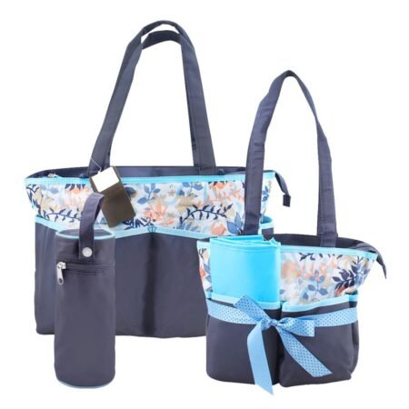 Colorland Mother Bag Set Purple and Blue