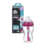 Tommee Tippee Advanced Anti Colic Decorated Bottle, 340 ml, Girl