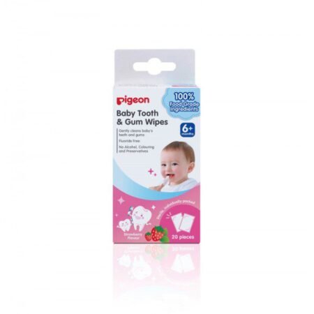 Pigeon Tooth & Gum Wipes Strawberry