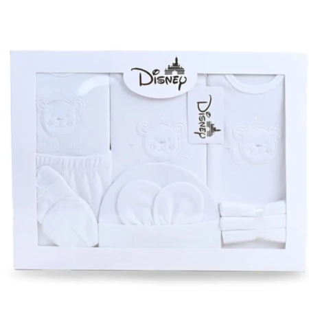New Born 10 Pcs Gift Box Imported (Pure White)
