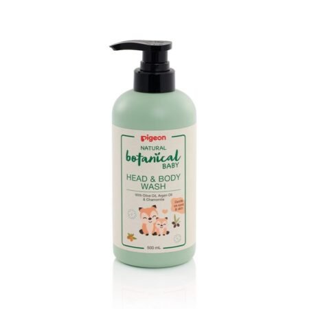 Pigeon Natural Botanical Head & Body Wash 500Ml