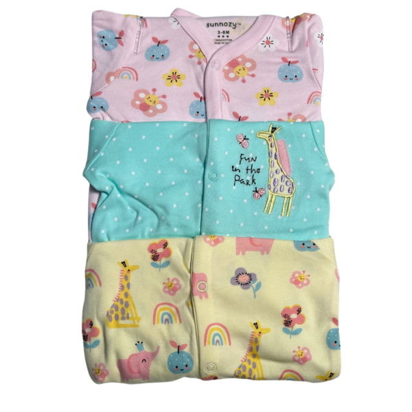 Sunnozy Baby 3 in 1 Sleepsuit