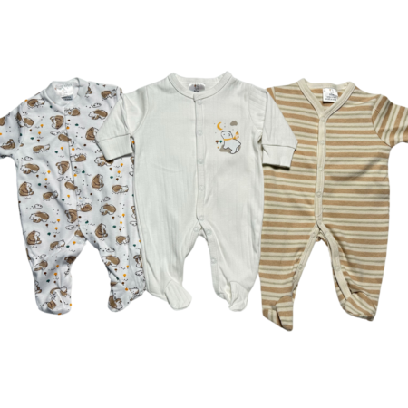 Little Duck Baby 3 in 1 Sleepsuit Rompers