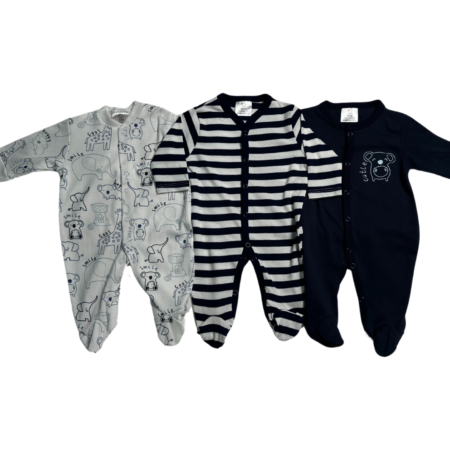 Little Duck Baby 3 in 1 Sleepsuit Rompers