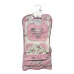 Disney Newborn Baby Starter Set 9pcs (Pink)