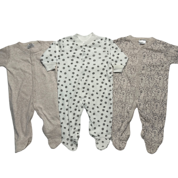 Little Duck Baby 3 in 1 Sleepsuit Rompers