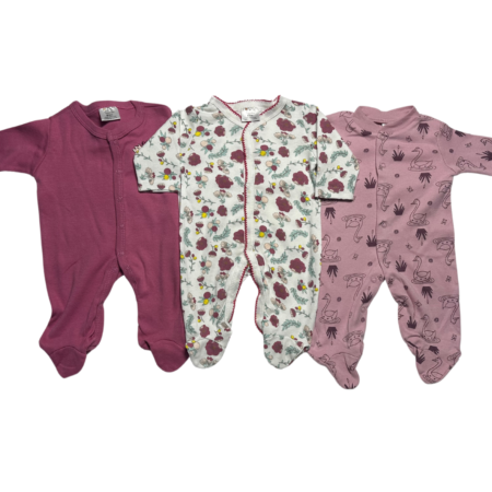Little Duck Baby 3 in 1 Sleepsuit Rompers