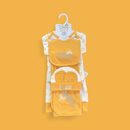 Disney Newborn Baby Starter Set 7pcs (Yellow)