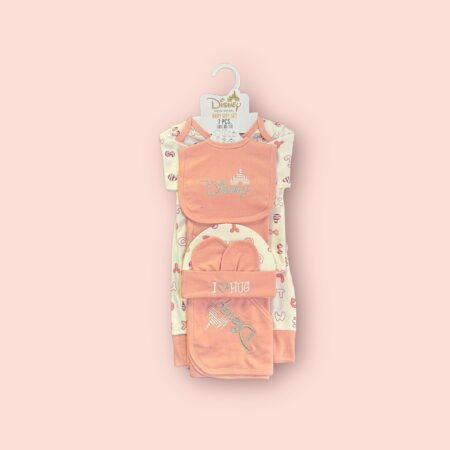Disney Newborn Baby Starter Set 7pcs (Pink)
