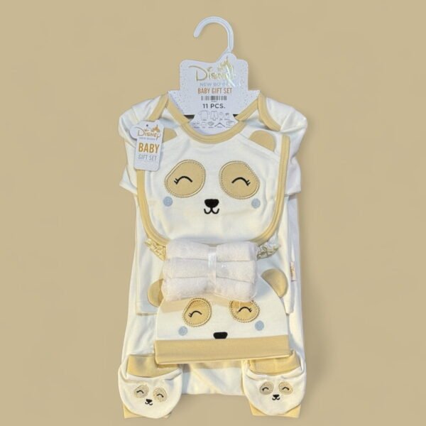 Disney Newborn Baby Starter Set 11pcs (Peach & White)